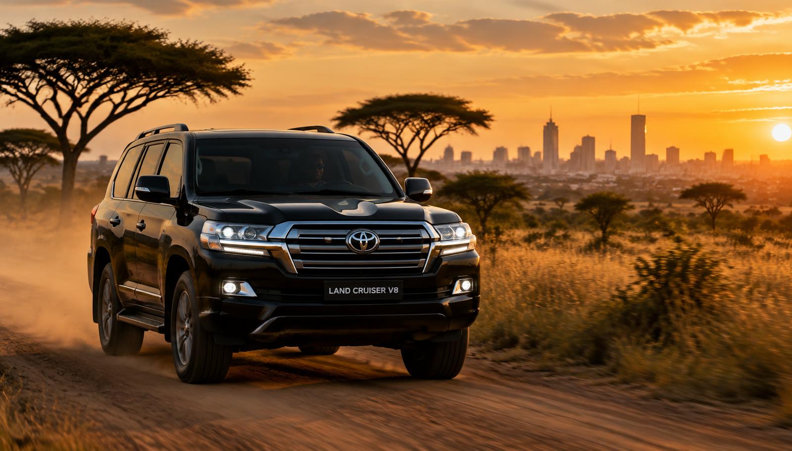 Toyota Land Cruiser V8 for hire in Nairobi